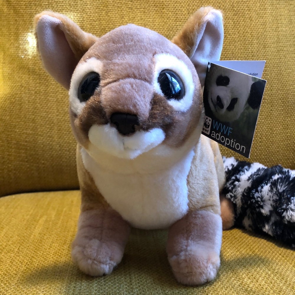 Plush ringtail stuffed animal NWT